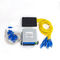 ABS Doostype Vezel Optische PLC Splitser 1x8 2.0mm Sc/Upc-Schakelaar Compact Ontwerp